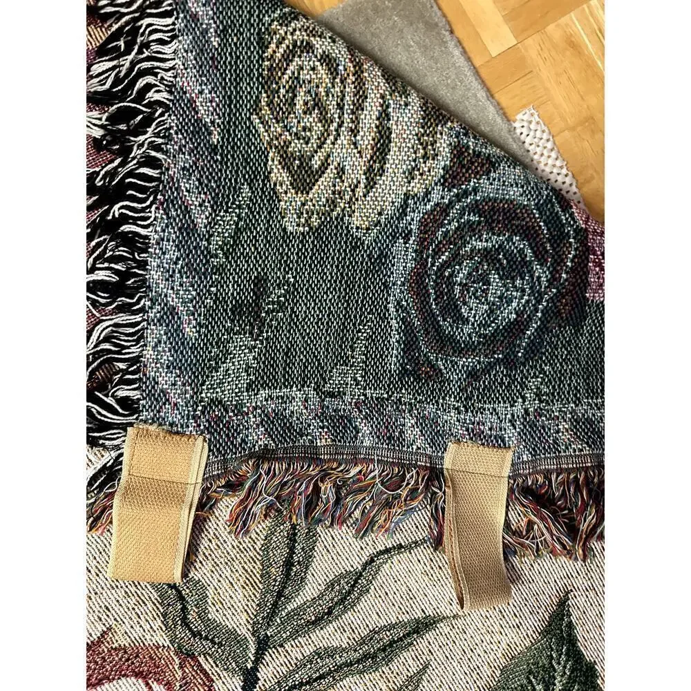 Vintage Wall Hanging Tapestry Decor Roses Terer Teresa Gonzales 72